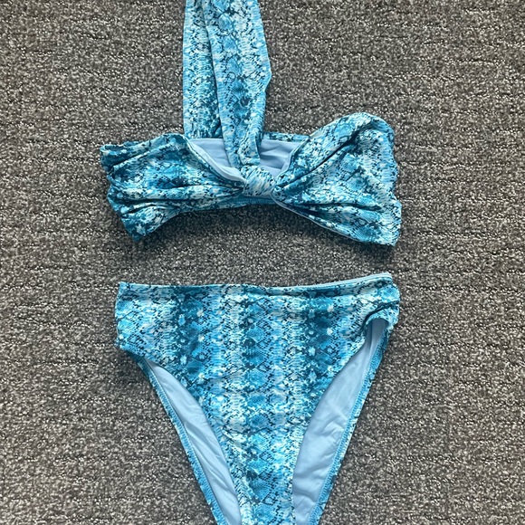 Frankie’s bikini snakeskin swimsuit - Picture 2 of 4